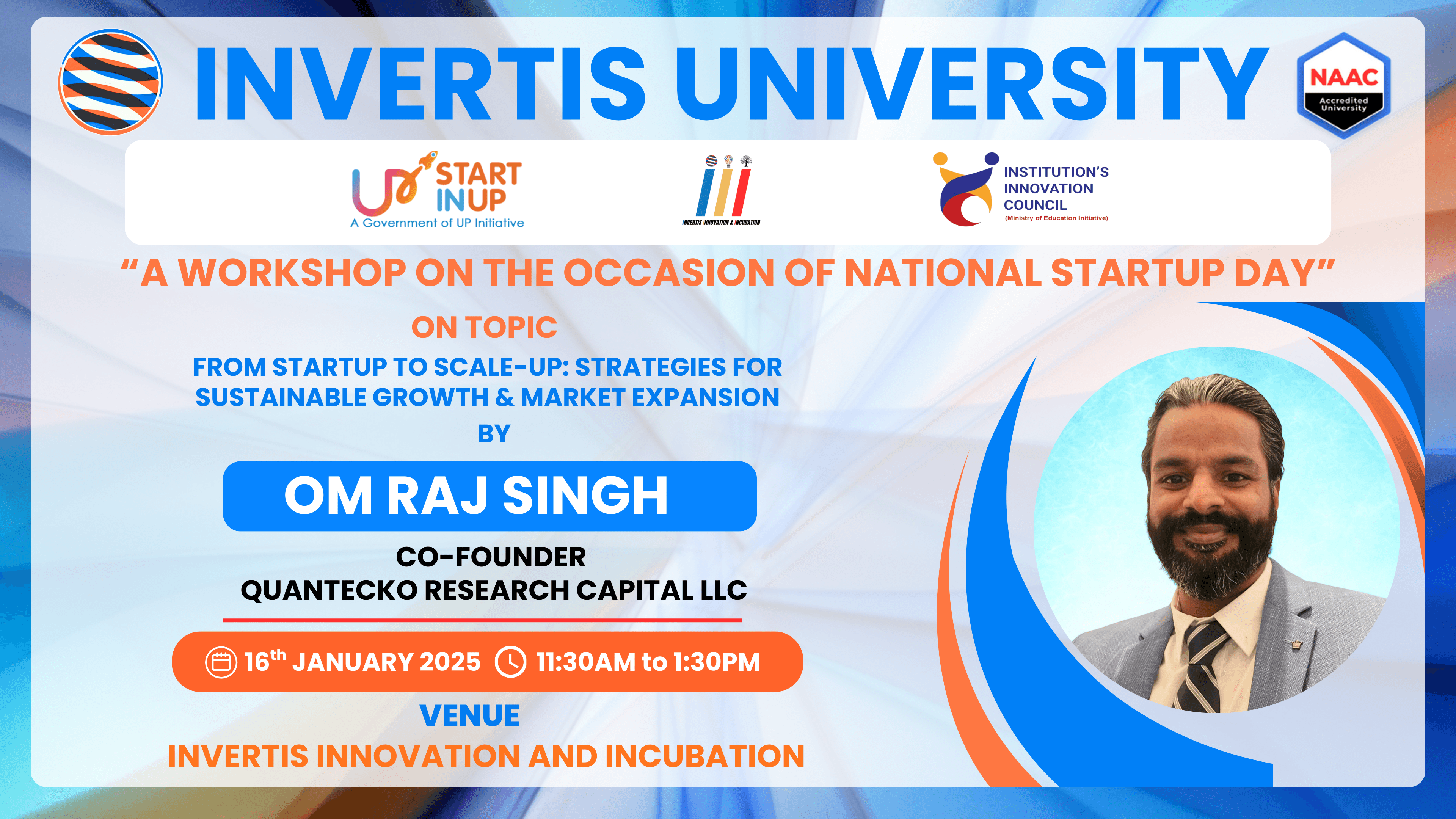 Workshop on Startup Scaling & Market Expansion