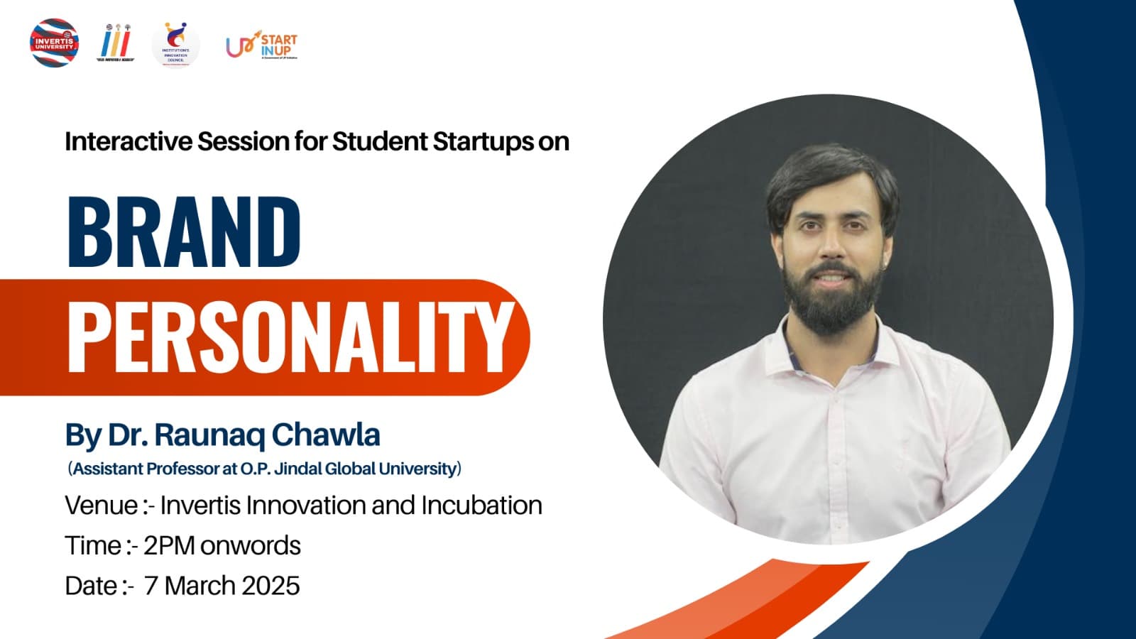 Interactive Session on Brand Personality for Startups