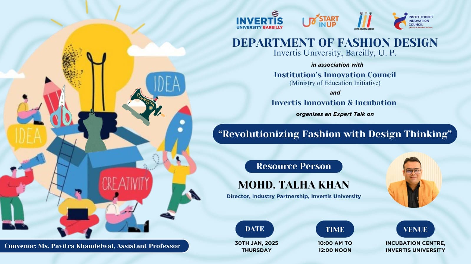 Expert Talk on Design Thinking in Fashion